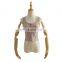 High quality custom logo printing cotton plain crew neck women basic tank top t shirts
