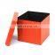 RTS Cube Pouf Modern Home Furniture Waterproof  Foldable  PVC Leather Ottoman Storage