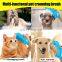 Wholesale Silicone Pet Hair Shedding Cleaning Dog Cat Bath Shower Comb Glove Brush