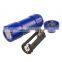 Wholesale Chew Proof Retractable Metal  With Led Flashlight Light And Poop Bag Dispenser For Dog