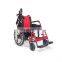 Medical equipment lightweight folding electric wheelchair for handicapped