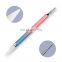 2 head Gradient Handle Wax Dotting Pencil for Pick Up Nail Rhinestones Gel Applicator