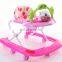 Simple cheap 8 wheel baby walker with brake export to Europa