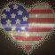 1012C Custom America iron on rhinestud, China manufacturer iron on America rhinestud, factory price iron on rhinestud America