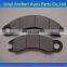 Factory produce and sale high quality construction machine brake pad no asbestos no dust long life