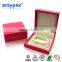 SINMARK Made in China cheap custom logo printed pu leather jewelry box set