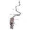 automobile exhaust pipe for Volkswagen VW Lamando catback with quad double tip
