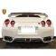 Top Quality Vars Style Carbon Fiber Fiberglass Front Bumper Wide Body Kit For Nissan GTR R35