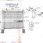 Customized 3D Curved Welded Wire Mesh/ Galvanized/Powder Coated/Multicolour/Fence