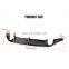 Carbon Fiber Rear Diffuser for Volkswagen Golf VII MK7 GTI 14-17