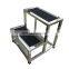 Stainless steel non-slip footstool Gynecological foot stool for hospital