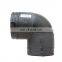 PE100 HDPE Electrofusion Fittings PE 90 Degree Elbow 50mm