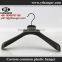 IMY-465 Black Thick Plastic Hanger for Fur Coat