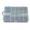 Wholesale  plastic multi-grid insert storage box Fishing Lure Bait Box with Dividers Transparent Fishing Tackle Box