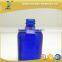 500ml Popular Round Shape Cobalt Blue Glass Boston Bottle Quality Choice