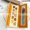 High pigmented Vegan cosmetics paper heart magnet closure tag empty shadow eyeshadow case palette
