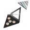 Innovate Empty Triangle Eyeshadow Palette Cardboard Packaging Box Eyeshadow Palette With Mirror