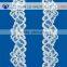 Nylon Spandex Crochet french lace trimming,Lace Trims with pearl for Bras