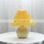 Art Decor Dining Desk Light Fabric European Hotel Living Room Bedside Table Lamps