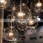 Indoor Bedroom Decorative Ceiling Hanging Lighting Kitchen Modern Pendant Light Glass Ball LED Chandelier