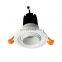 Hotel home engineering cob accessed spotlight high quality anti-glare modern simple installation black dimmable led downlight