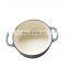 Cast iron ceramic non stick fry pan healthy cookware set