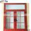 Grill design classical style circle arch aluminum casement window