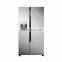 520L Home Use Led Display Frost Free Side By Side Kitchen Fridge With Water Dispenser