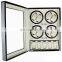 14 Slots Automatic Watch Winder Rotation Box High Glossy Wooden Customized Wood