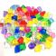 250pcs Colorful Acrylic Plastic Transparent Stone Crystal Rocks Vase Filler Artificial Color Fish Tank Home Wedding Decorations