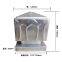 60 80 100 120150mm square pipe column cap iron lotus column head guardrail stair column decoration accessories
