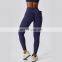 Scrunch Butt High Waist Yoga Pocket Women Leggings Custom Gym V Shape Back Sports Pants 78nylon 22spandex