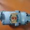 WX hydraulic oil aluminum external gear pump 07448-66500 for komatsu Bulldozer D355A