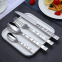 Factory Wholesale Tableware Stainless Steel Fork Silver Royal Flatware Set