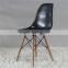 Replica chromed steel frame Charles plastic DSW chair ,DSW side chair , DSW dining chair