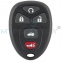 FCC KOBGT04A Remote Fob 5 Button 315Mhz ASK for GM Buick Chevrolet Pontiac Saturn 2004-2012 P/N 22733524