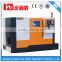 CKX500F China Big Spindle Bore 82mm Slant Bed CNC Lathe with 8/12 station hydraulic tool turret and tailstock