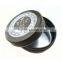 Promotional round shaped metal tin can,mini tin can for container
