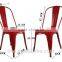 MCH-1501-14 distressed metal chair