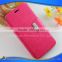 china supplier phone accessory pu leather wallet cover for ALCATEL OT-7046 One Touch Conquest