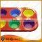 A great variety of models square shape microwave silicone cake molds