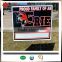 H wire stake corrugated plastic corflute yard sign
