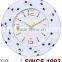 Home Goods Plastic Round Wall Clock