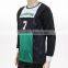 Long Sleeve NO.7 Group Black Blank Sublimation Football Jersey Production