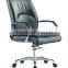 high back executive adjustable office armchair /lifting swivel genuine leather office chair with wheels (SZ-OC043)