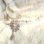 JOFO Handmade Crystal Pendant Hair Jewelry Wedding Hair Accessories Bridal Head Jewelry Headpiece Headwear For Women