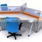120 degree office workstation vari desk steel staff partition desk (SZ-WS063)