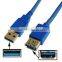 Blue USB 3.0 AM to AF Cable, Length: 1.5M