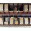 Trolley system push back pallet racking