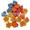 Intelligent diy toy butterfly and bees beads game colorful wooden bead toy